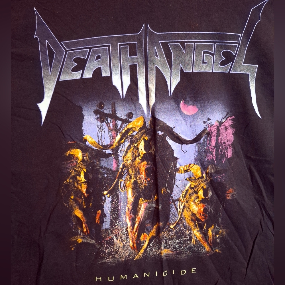 🤘💲 DeathAngel Band Tee